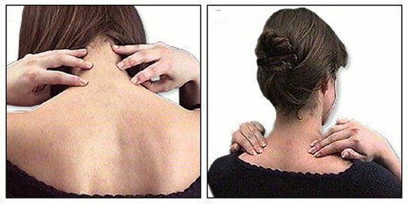 Übersichtsmassage für Osteochondrose des Halses